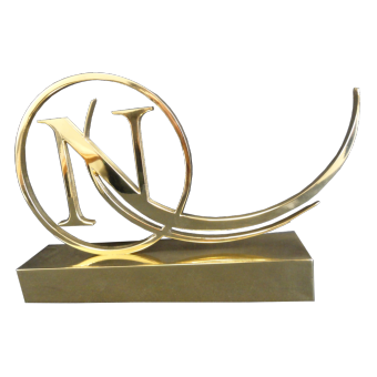 Trophée logo ARLOR NATURAL (ref 857)