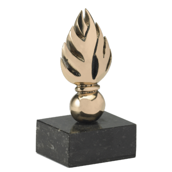 Trophée sculpture GRENADE DE GENDARMERIE (ref 393)