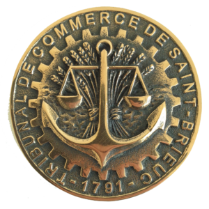 Médaille TRIBUNAL DE COMMERCE DE ST BRIEUC