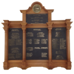 TABLEAU D&rsquo;HONNEUR BRONZE sur mesure personnalisable